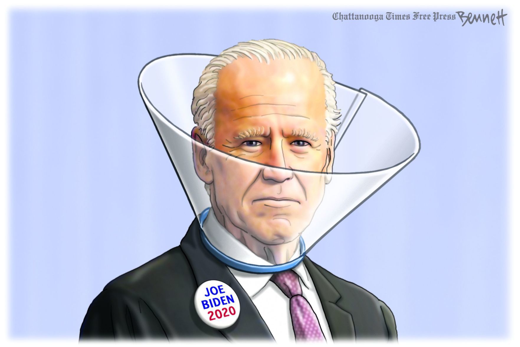 Bennett editorial cartoon
